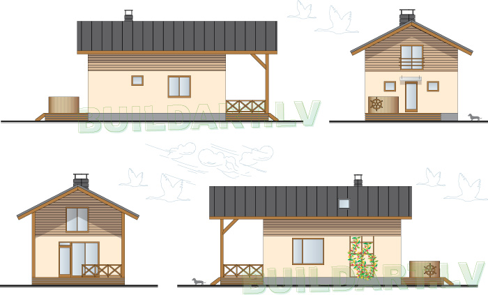 Mājas projekts "Daiga"