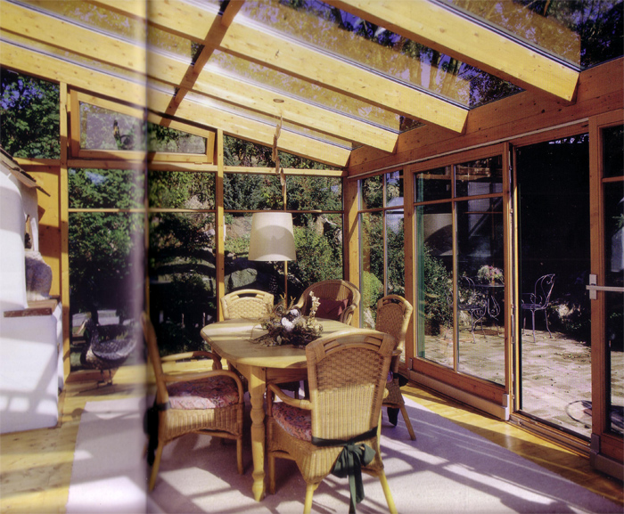 Ziemas Dārzi, grāmata, ieskats oranžērijā