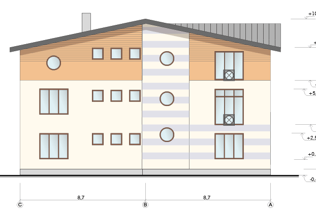 Dzīvokļu māja Rīgā, projekts