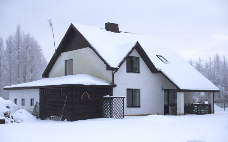 Dzīvojamās mājas projekts "Agris", uzbūvētās mājas attēli