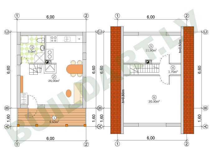 Nelielas saimniecības ēkas projekts