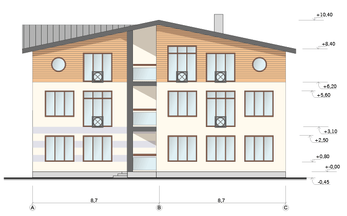 Dzīvokļu māja Rīgā, projekts