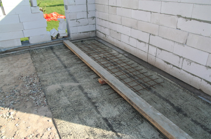 Atpūtas mājas projekts, māja uzbūvēta pašu spēkiem, būvniecības process bildēs