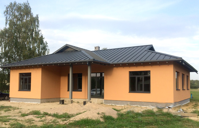 Dzīvojamās mājas projekts Salvis, fotogrāfijas