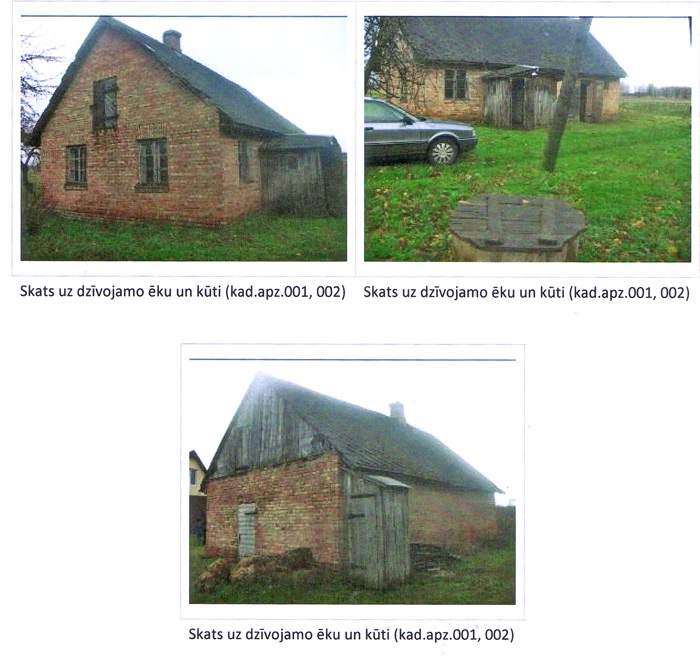 Ēkas rekonstrukcijas projekts - esošās ēkas foto