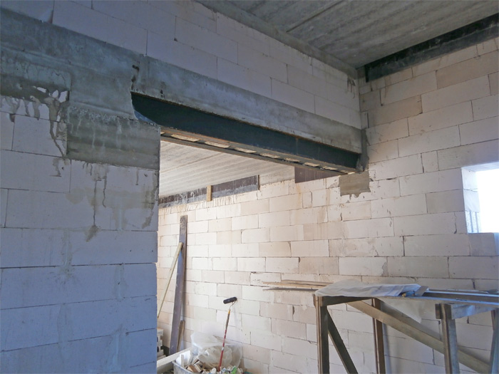 Mājas projekts Dina, foto no mājas būvniecības gaitas