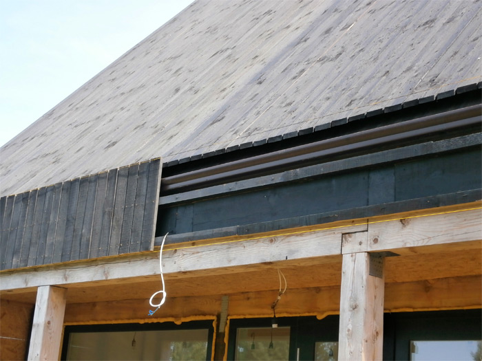 Atpūtas mājas projekts, māja uzbūvēta pašu spēkiem, būvniecības process bildēs