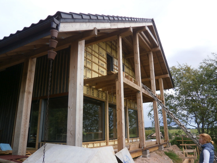 Pirts projekts - pirts draugiem un viesiem, būvniecības procesa bildes