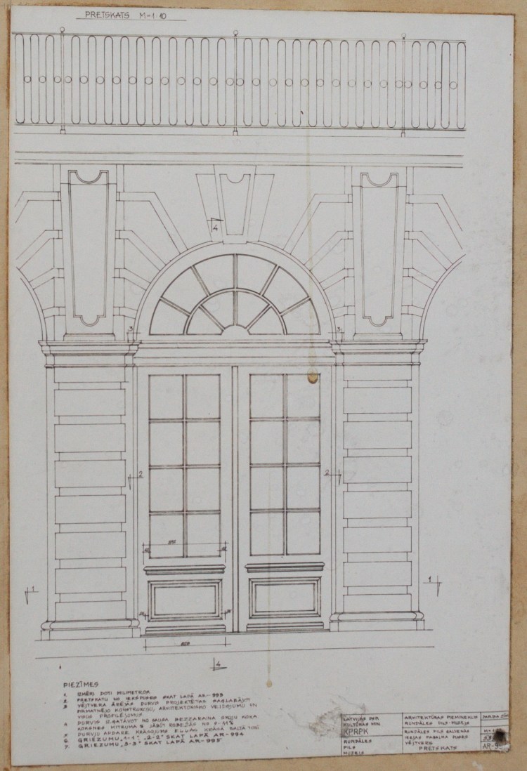 Restaurācijas projekti Rundāles pilī