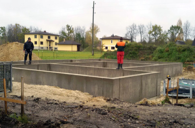 Dzīvojamās mājas projekts Salvis, fotogrāfijas