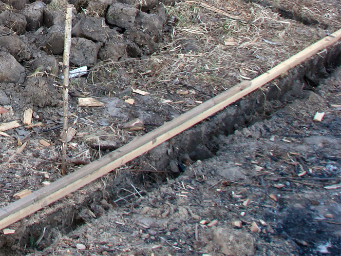 Saimniecības ēkas projekts - būvniecības process - pamati