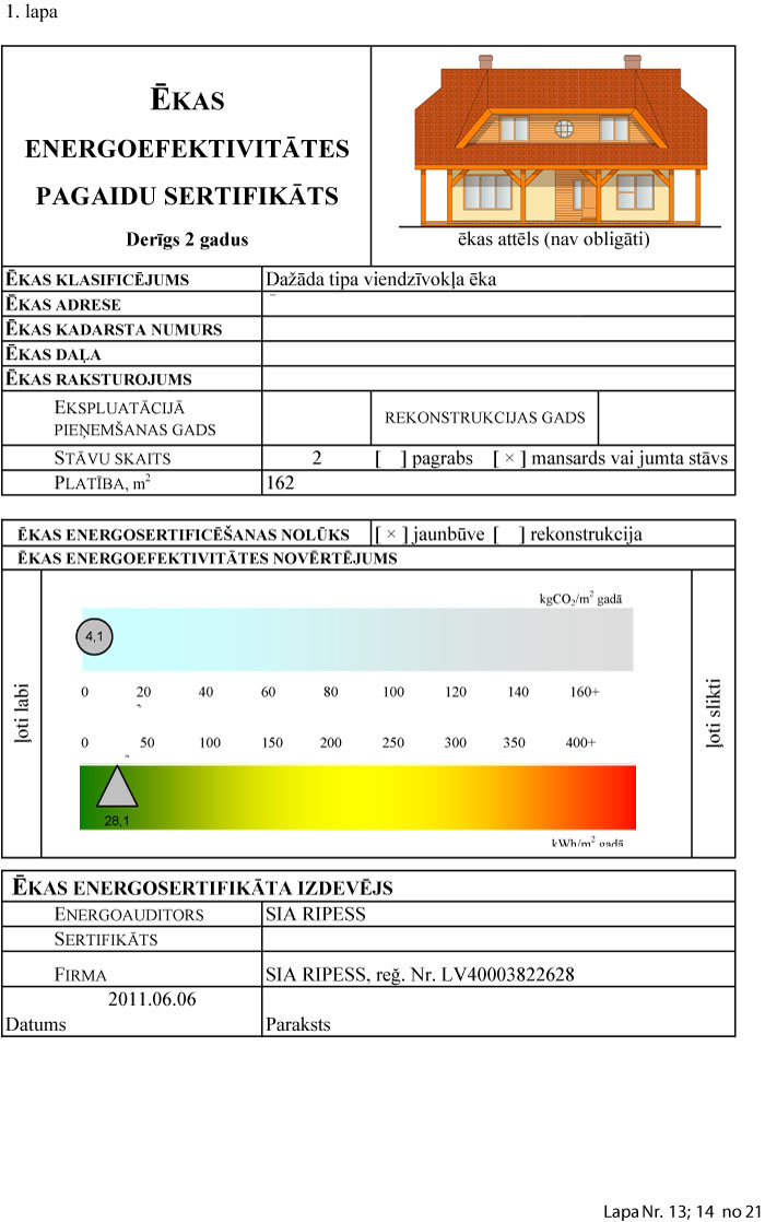 Pasīvās mājas energoefektivitātes aprēķins
