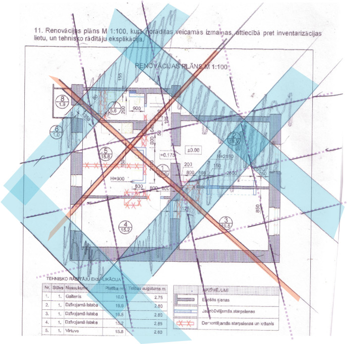 Āderu plāns dzīvoklim