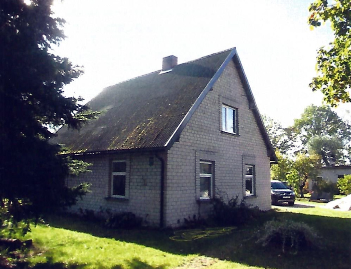 Dzīvojamās mājas rekonstrukcijas projekts - esošās ēkas fotoattēli