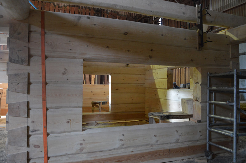 Guļbaļķu brīvdienu mājas projekts - ēkas fotoattēli