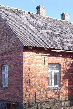 mājas rekonstrukcijas projekts, esošās ēkas fasāde