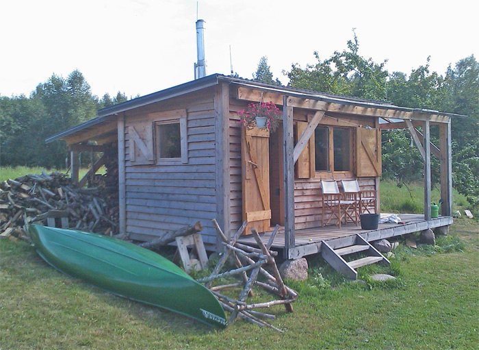 Pirts sīkmājas - projekts, realizācija