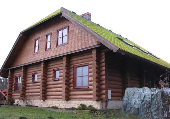 Realizēts viesu nama projekts, bildes