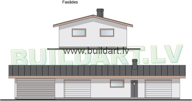 Saimniecības ēkas projekts "Normunds"