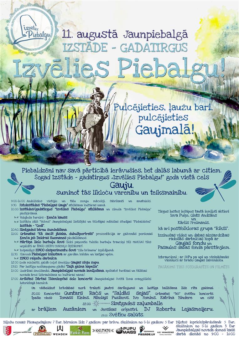 Tiekamies Piebalgā gadatirgū un mūsu atvērto durvju dienās!