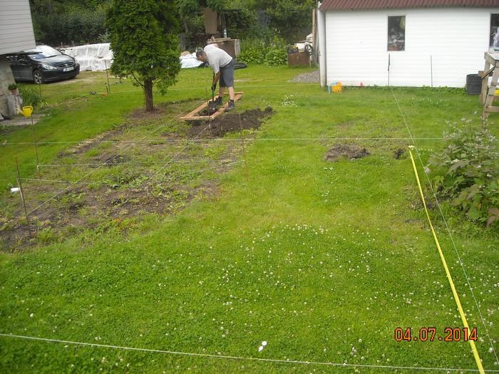 Mājas projekts "Aldis" - mājas būvēšanas procesa bildes