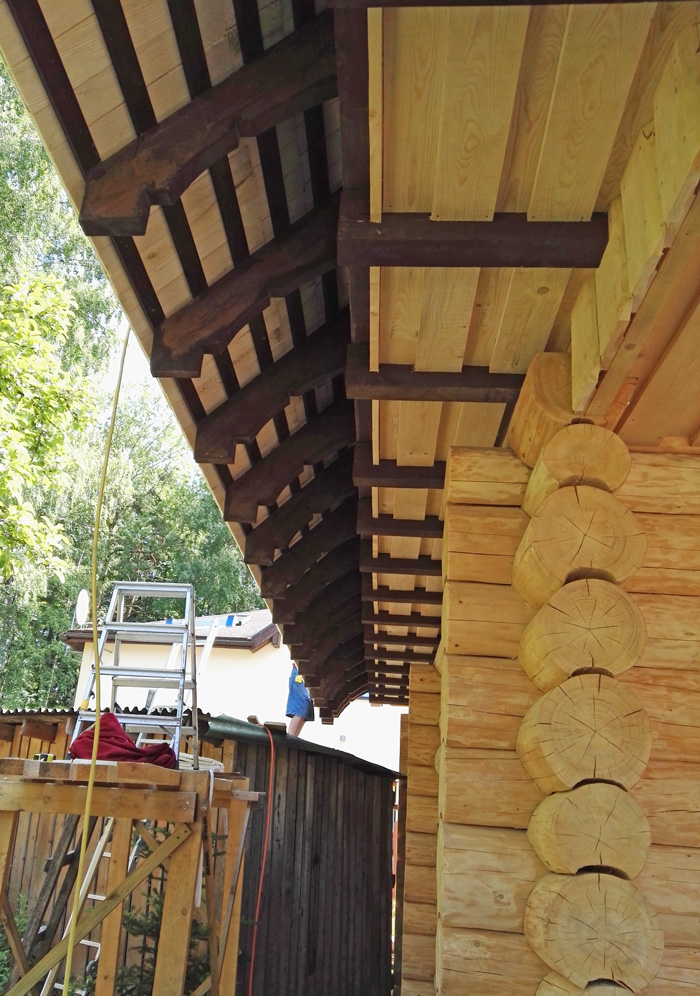 Pirts projekts "Ķipis" - kompakta, omulīga guļbaļķu pirtiņa, gatavās ēkas bildes