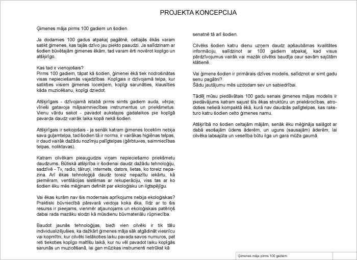 Idejas priekšlikums Venēcijas biennālei arhitektra 2014