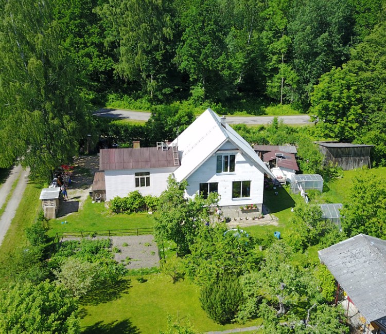 Dzīvojamās mājas projekts "Aldis", uzbūvētās mājas bildes