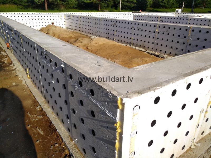 Pašrocīgi būvēti pamati