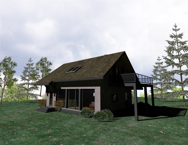 Mājas projekts "Agita" - vizualizācijas