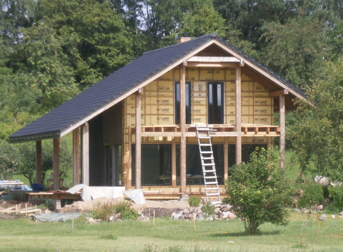 Pirts projekts - pirts draugiem un viesiem, būvniecības procesa bildes