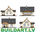 Dzīvojamās mājas projekts "Vineta"