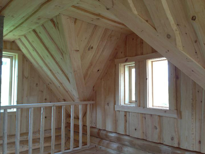 Pirts projekts "Ķipis" - kompakta, omulīga guļbaļķu pirtiņa, gatavās ēkas bildes