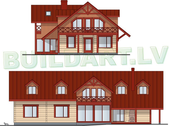 Dzīvojamās mājas projekts "Armands"