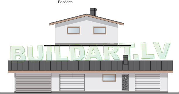 Saimniecības ēkas projekts "Normunds"