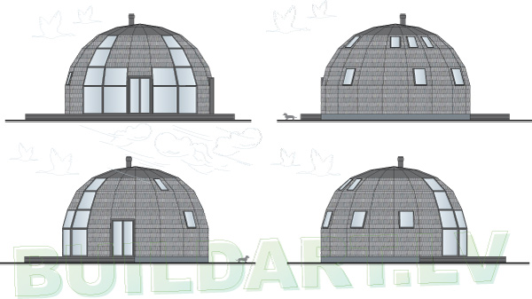 Kupolmājas projekts "Velda"