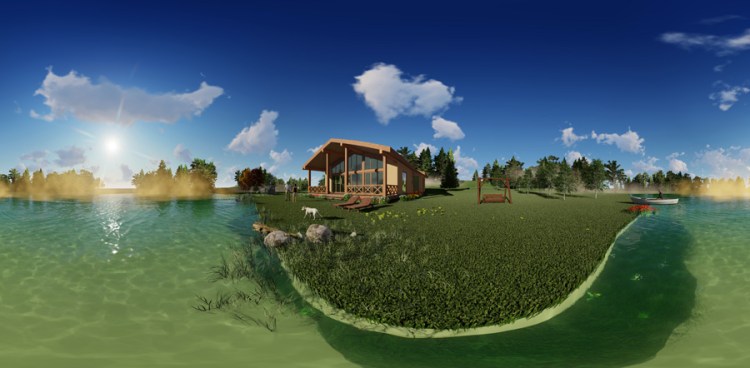 māju projektu trīsdimensiju vizualizācijas