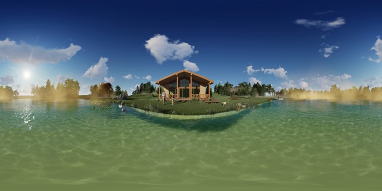 māju projektu trīsdimensiju vizualizācijas