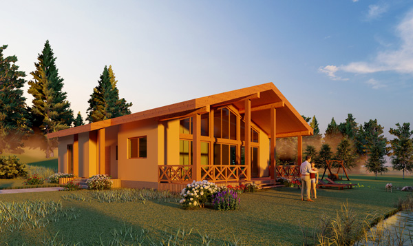 māju projektu trīsdimensiju vizualizācijas