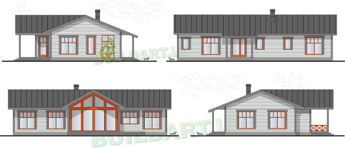 Dzīvojamās mājas projekts "Nikola"