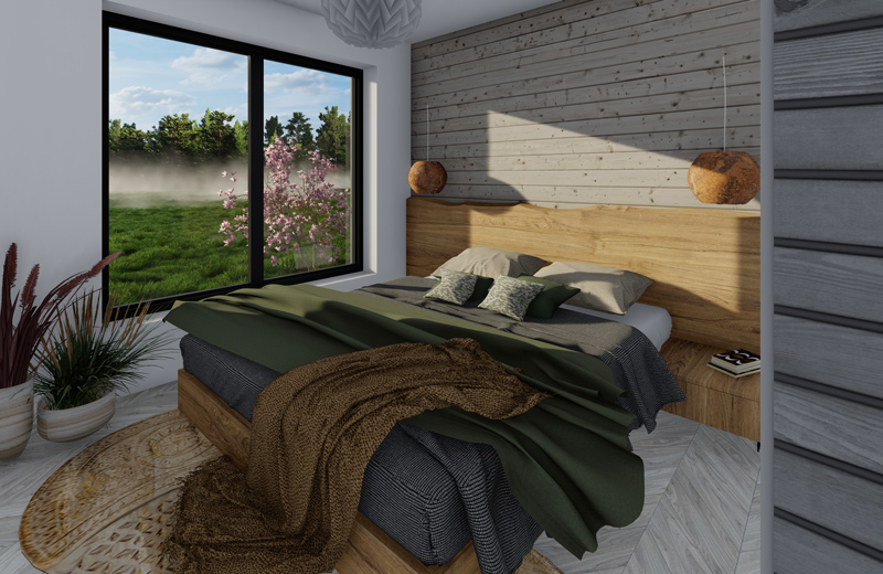 Mājas projekta "Mazais Jēkabs" 3d vizualizācijas