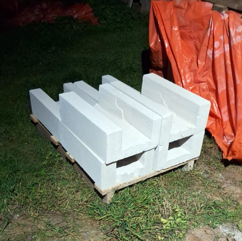 Mājas projekts "Ennija" - būvniecības process