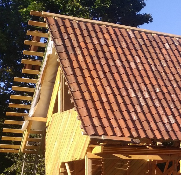 Vasarnīcas projekts "Barbara" - būvniecības procesa bildes