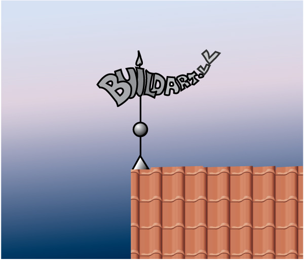 Buildart.lv vējrādis