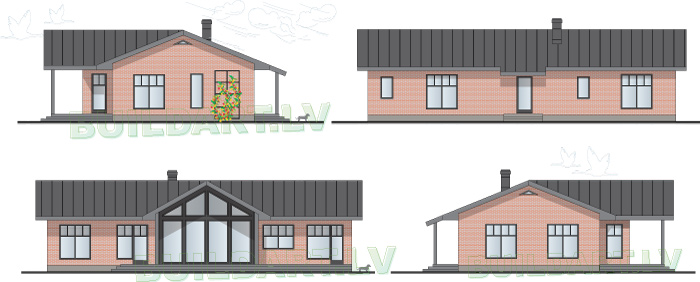 Dzīvojamās mājas projekts "Arita"