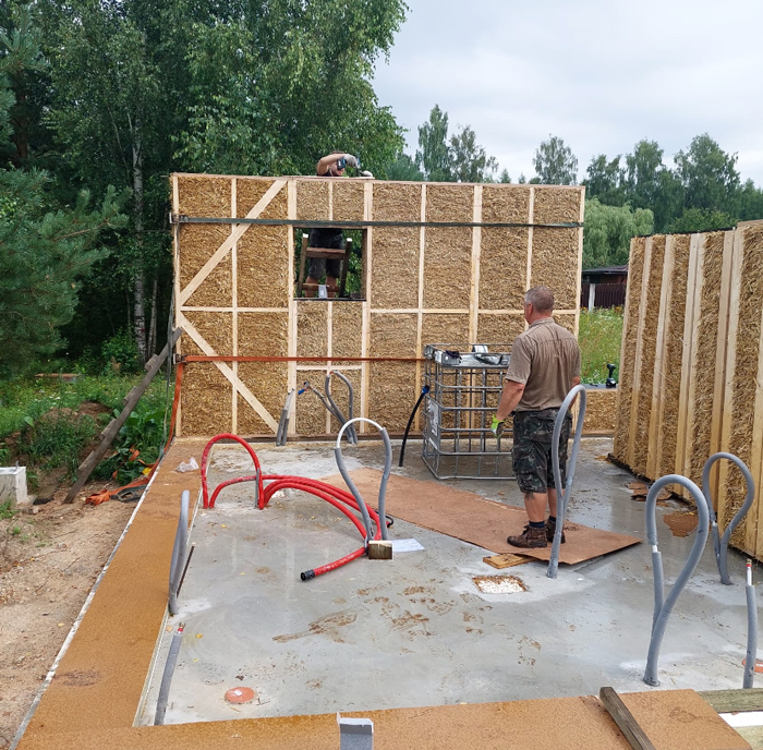 Projekts Maija - būvniecības procesa bildes