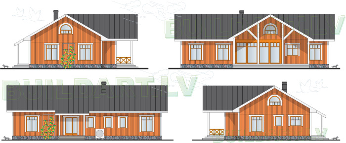 Dzīvojamās mājas projekts "Anna"