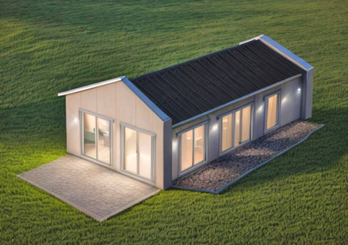 Mājas projekta "Edīte" vizualizācija