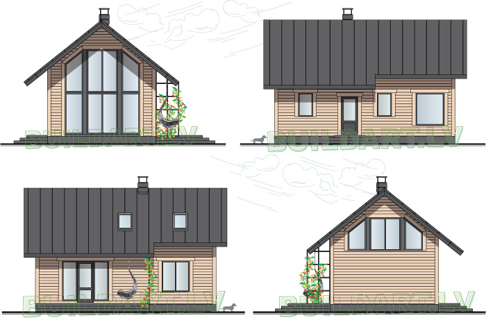 Mājas projekts "Annele"