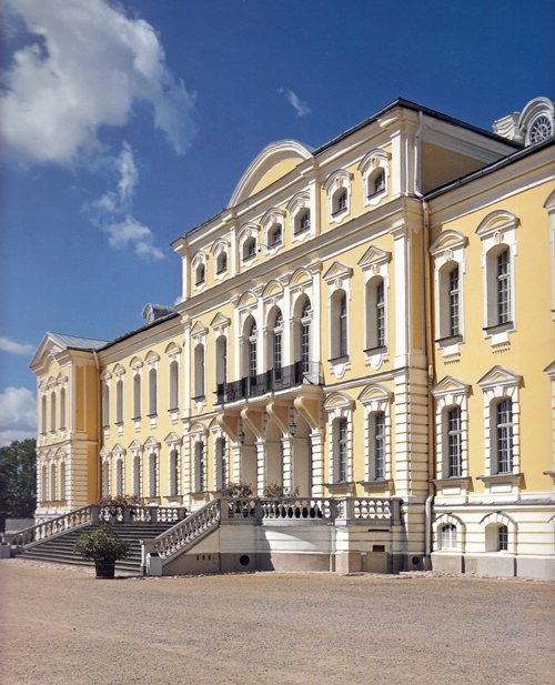 Projekts Rundāles pils balkona restaurācijai, arhitekts Valdis Liepa